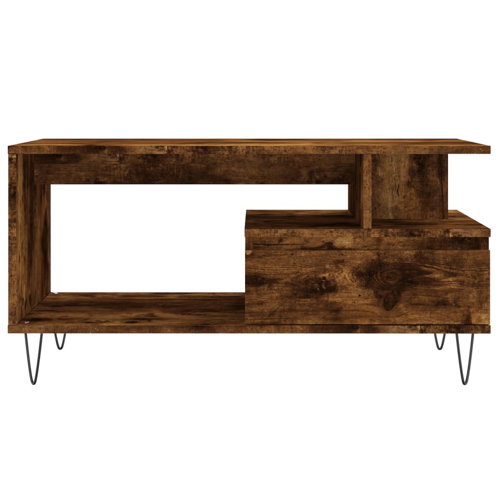 Coffee Table 90X49X45 Cm Engineered Wood
