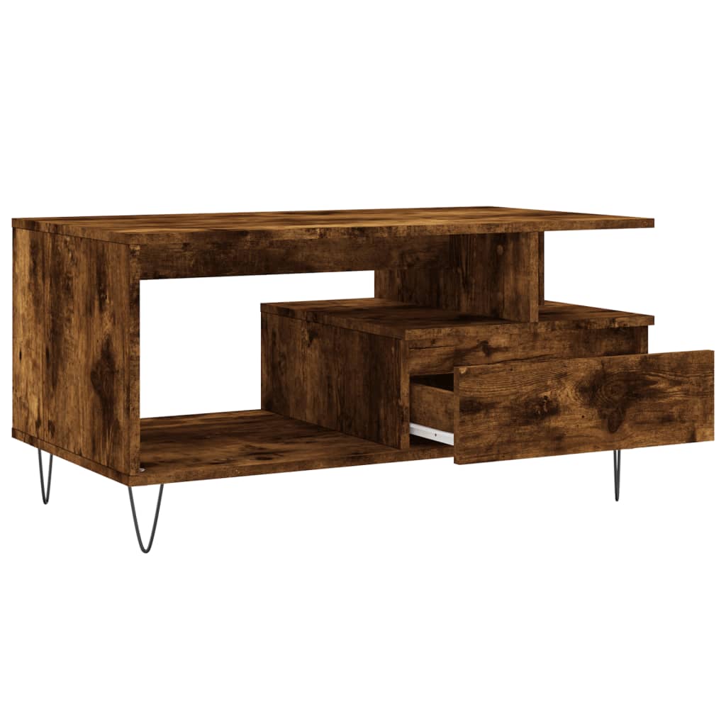 Coffee Table 90X49X45 Cm Engineered Wood