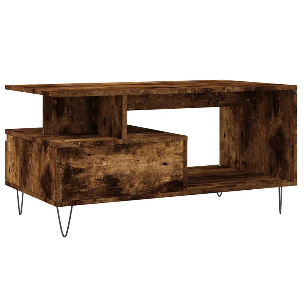 Coffee Table 90X49X45 Cm Engineered Wood