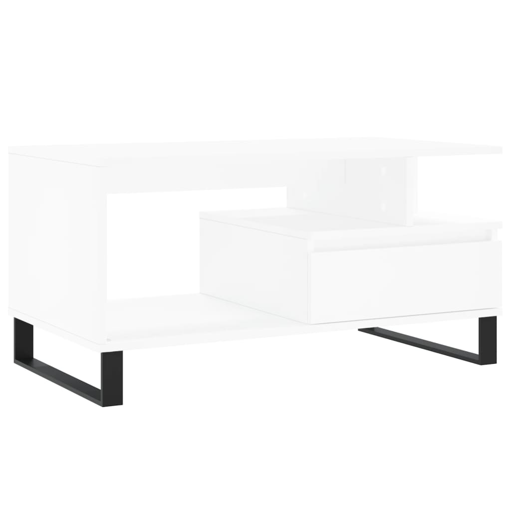 Coffee Table 90X49X45 Cm Engineered Wood