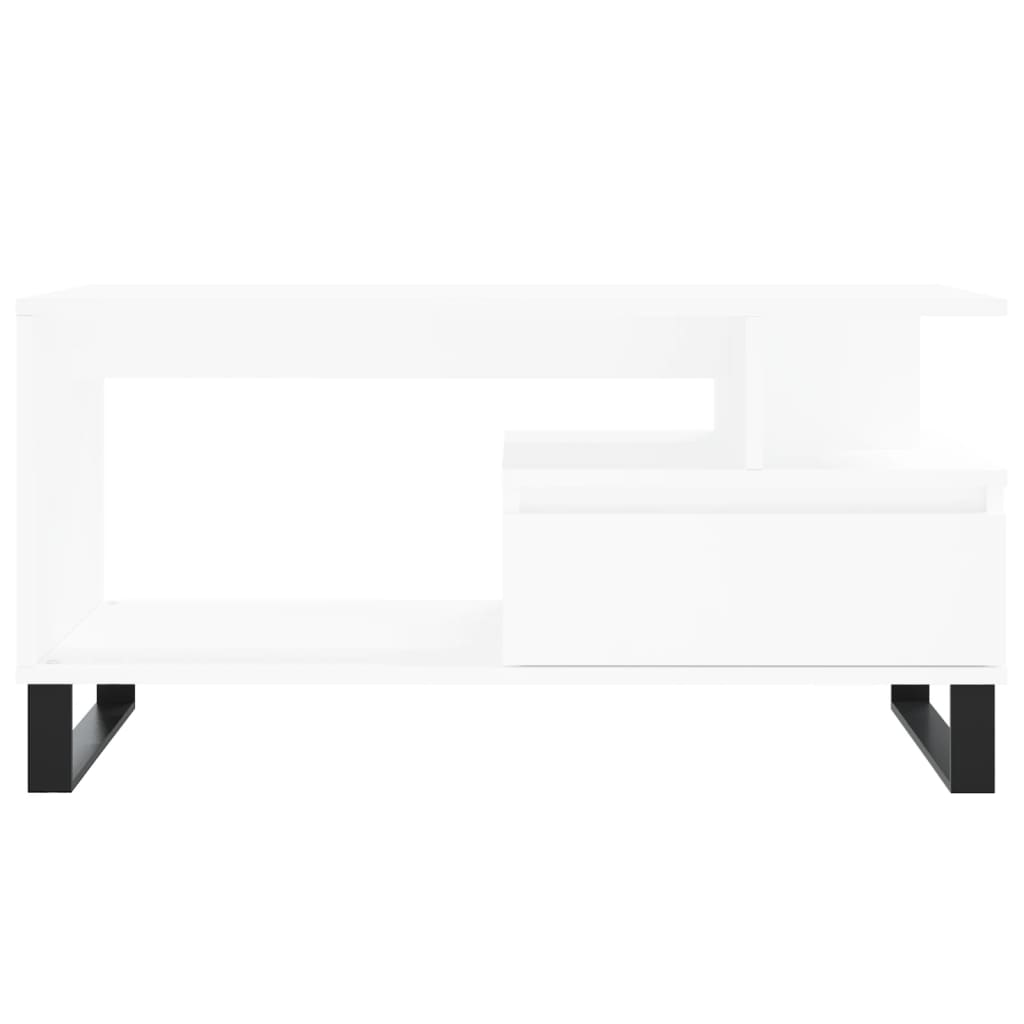 Coffee Table 90X49X45 Cm Engineered Wood