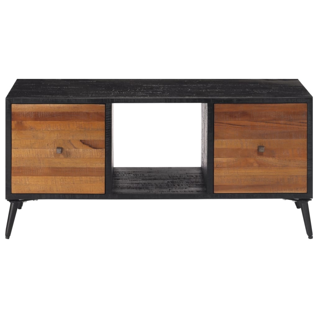 Coffee Table 90X50X41 Cm Solid Reclaimed Teak
