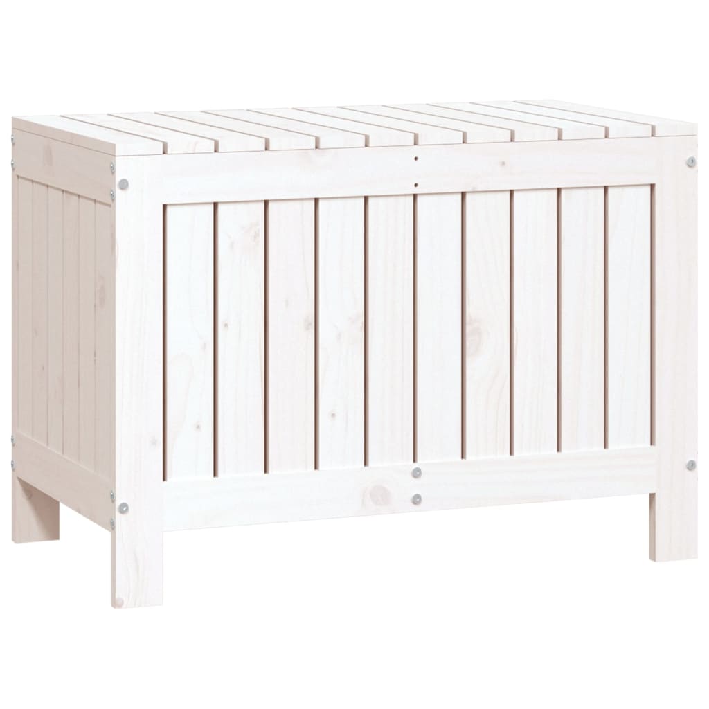 Garden Storage Box 76X42.5X54 Cm Solid Wood Pine