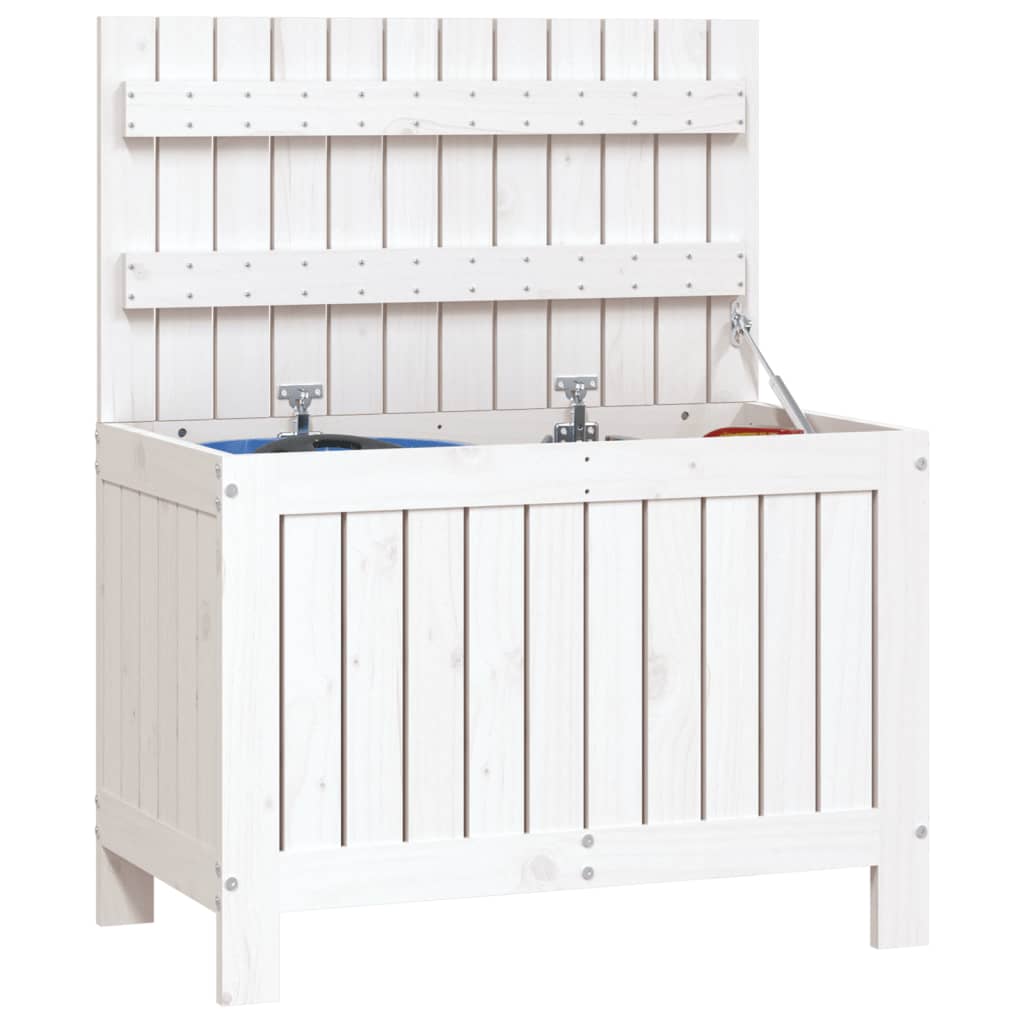 Garden Storage Box 76X42.5X54 Cm Solid Wood Pine