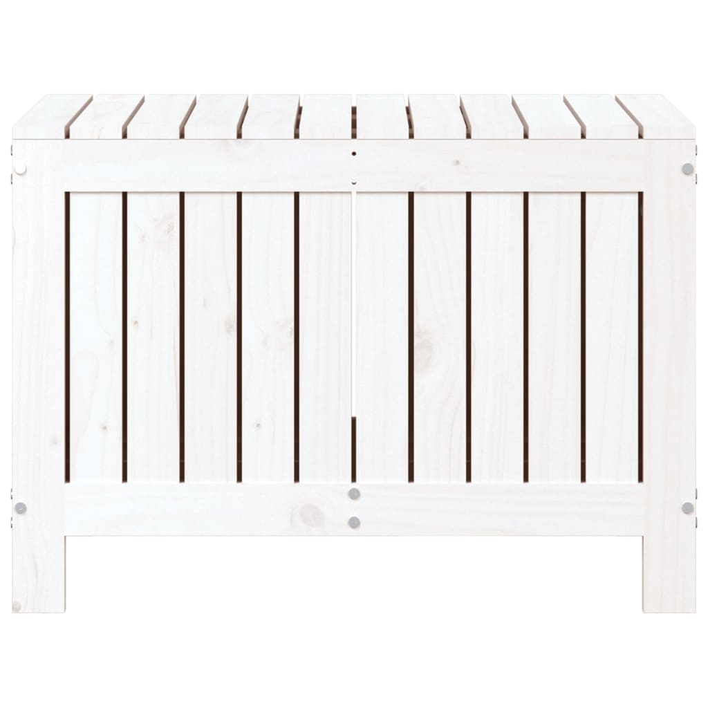 Garden Storage Box 76X42.5X54 Cm Solid Wood Pine
