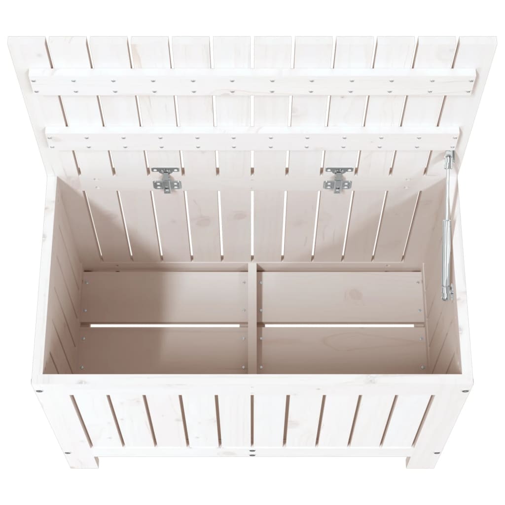 Garden Storage Box 76X42.5X54 Cm Solid Wood Pine