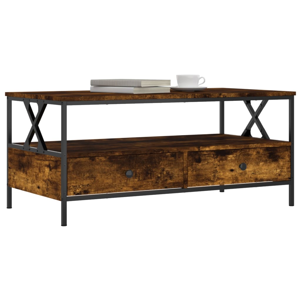 Coffee Table 100X51X45 Cm Engineered Wood