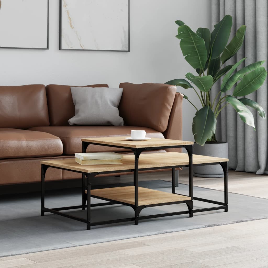 Coffee Table 102X60X45 Cm Engineered Wood
