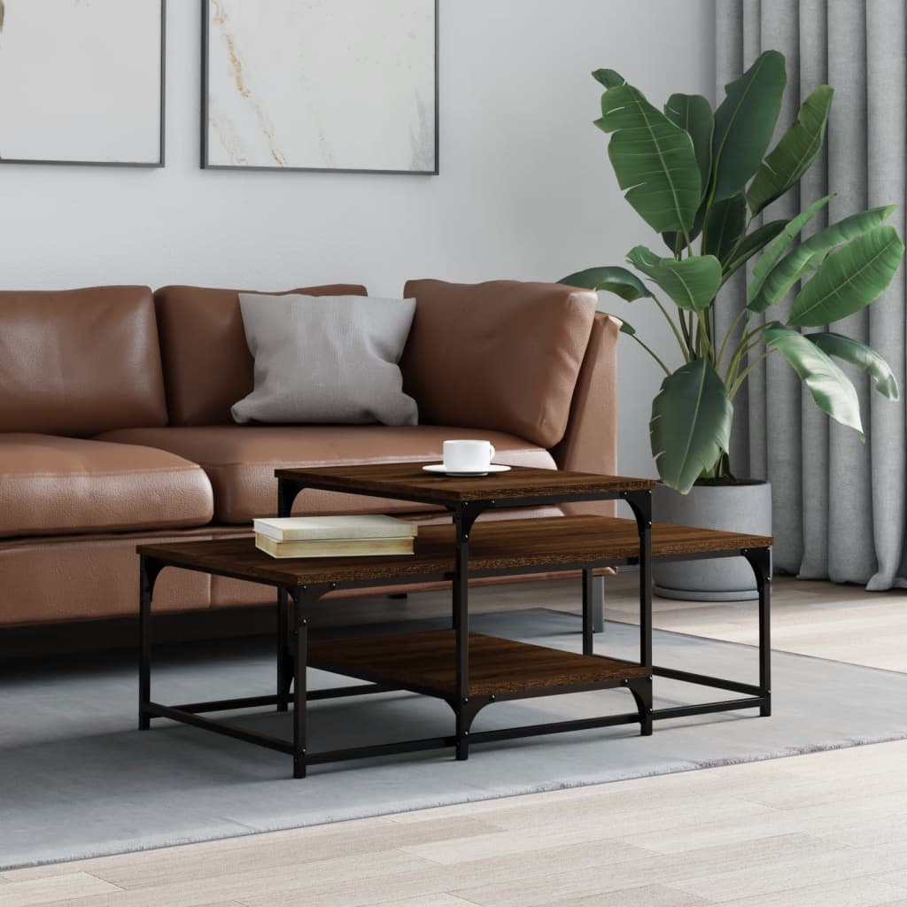 Coffee Table 102X60X45 Cm Engineered Wood