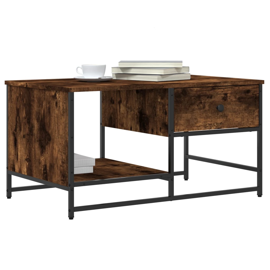 Coffee Table 85.5X51X45 Cm Engineered Wood