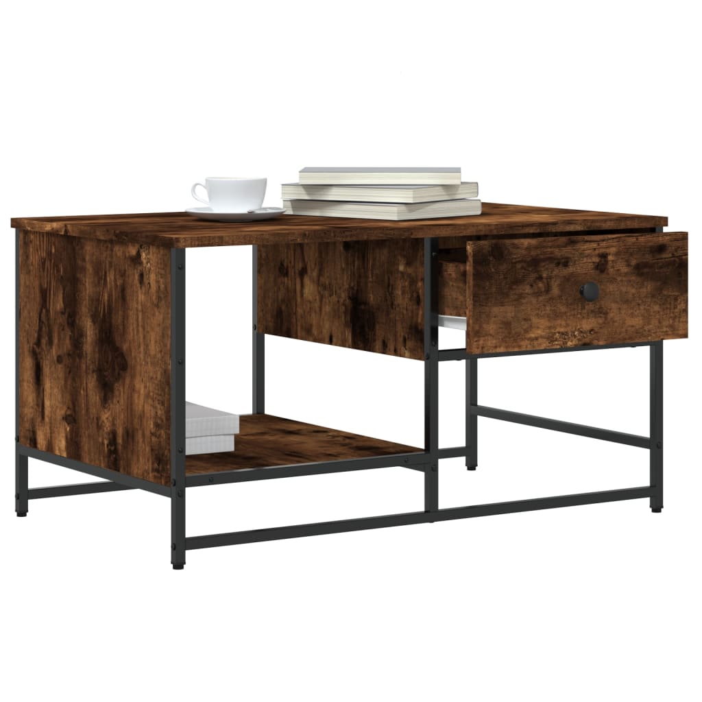 Coffee Table 85.5X51X45 Cm Engineered Wood