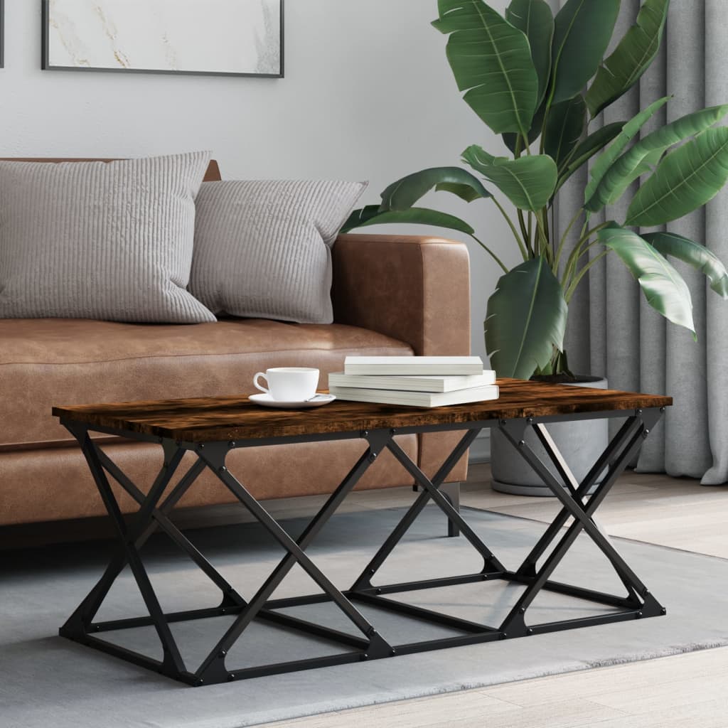 Coffee Table 100X49X40 Cm Engineered Wood