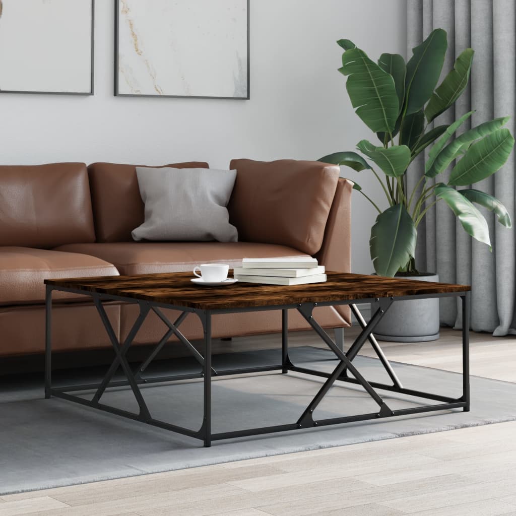 Coffee Table Modern Engineered Wood Living Room Furniture Storage Sonoma Oak 70