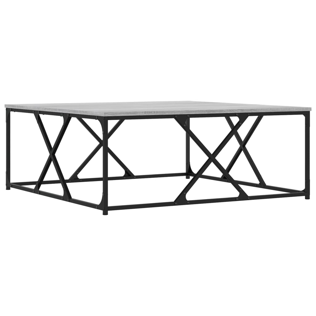 Coffee Table Modern Engineered Wood Living Room Furniture Storage Sonoma Oak 70