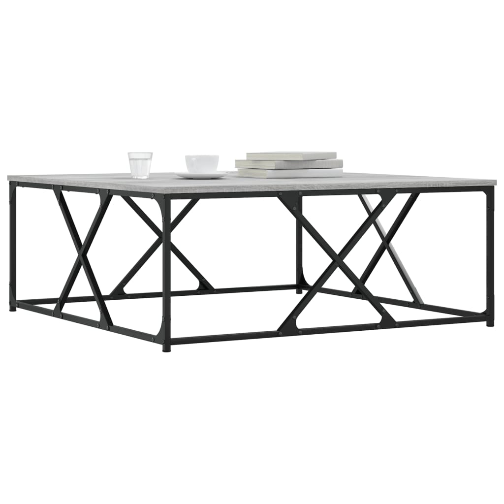 Coffee Table Modern Engineered Wood Living Room Furniture Storage Sonoma Oak 70
