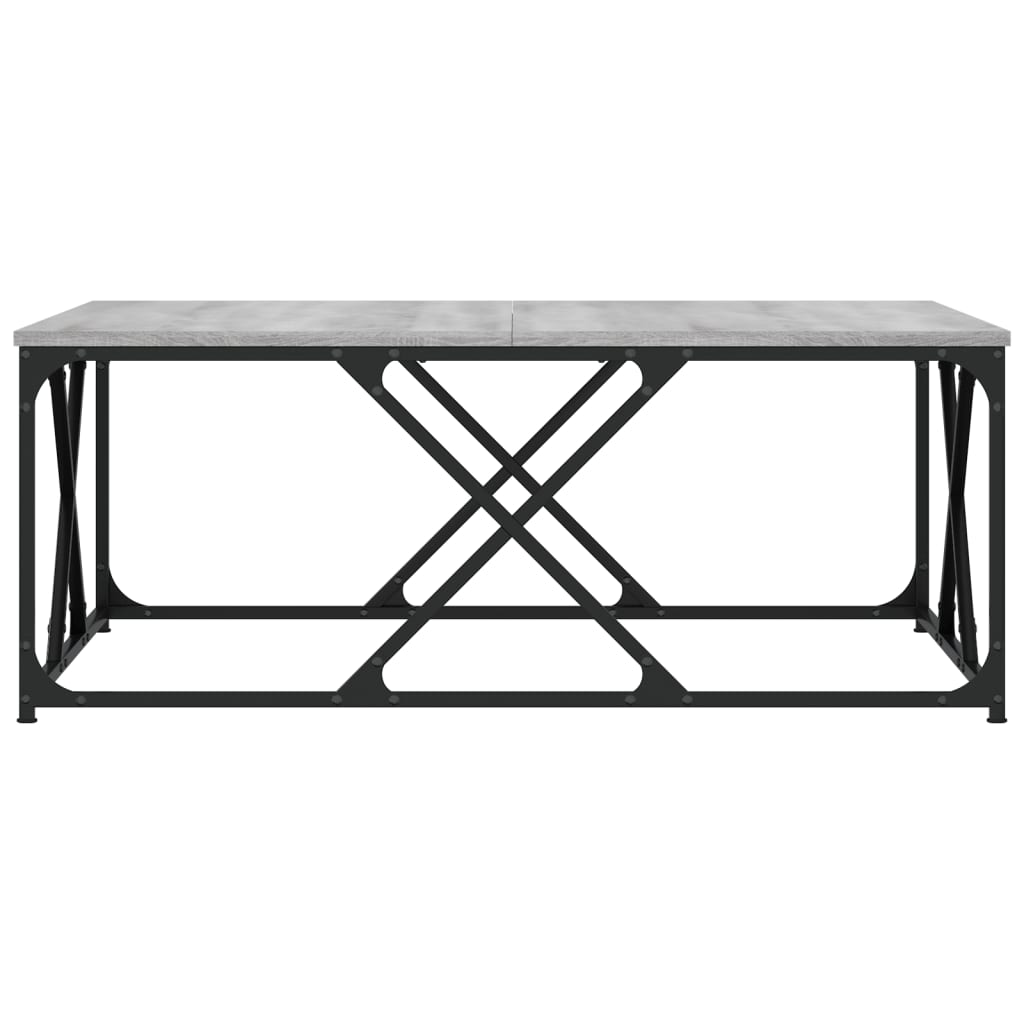 Coffee Table Modern Engineered Wood Living Room Furniture Storage Sonoma Oak 70