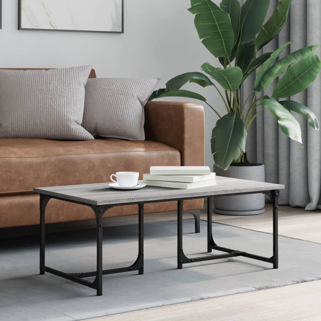 Coffee Table 90X50X35 Cm Engineered Wood