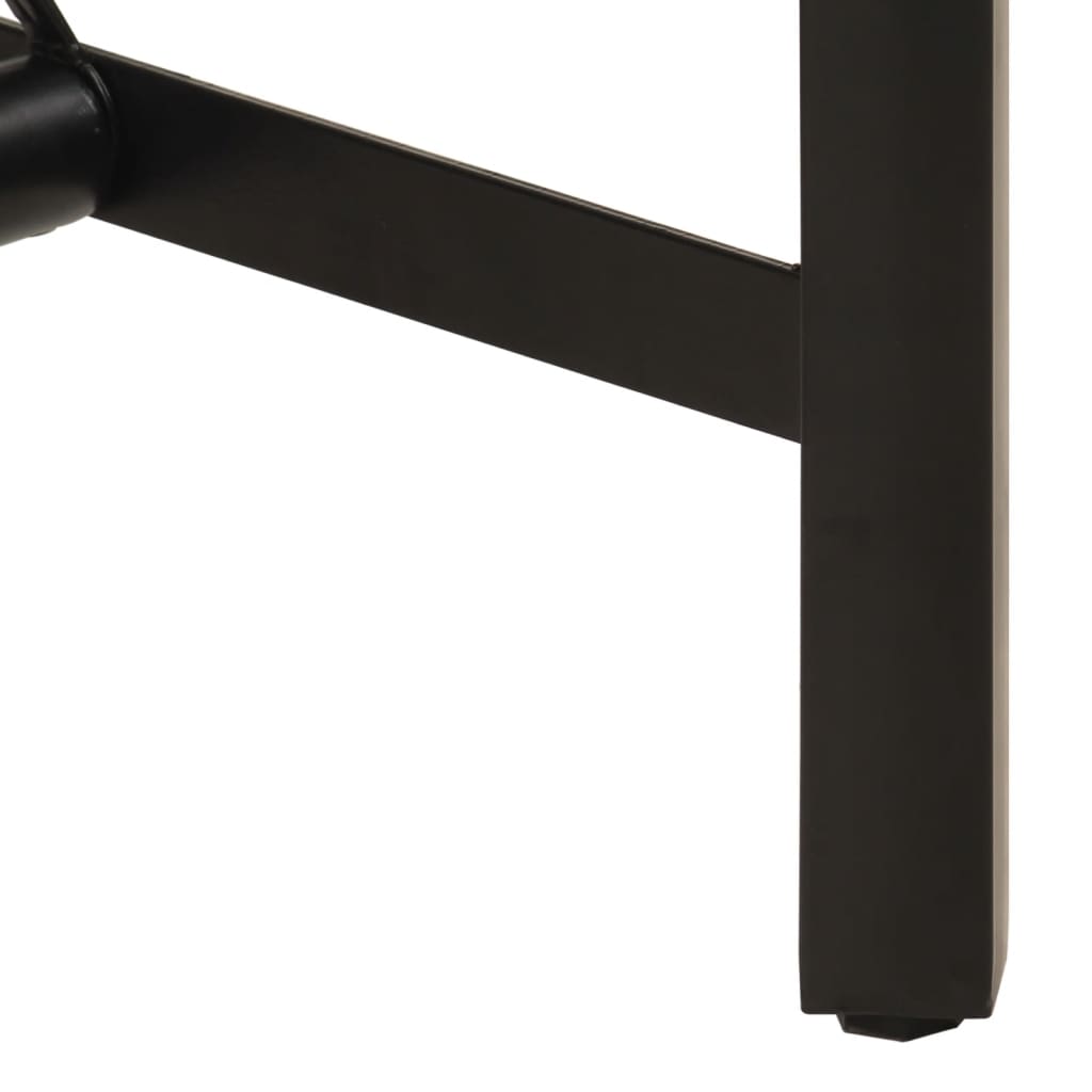 Bar Table 180X70X107 Cm Solid Wood Acacia And Iron