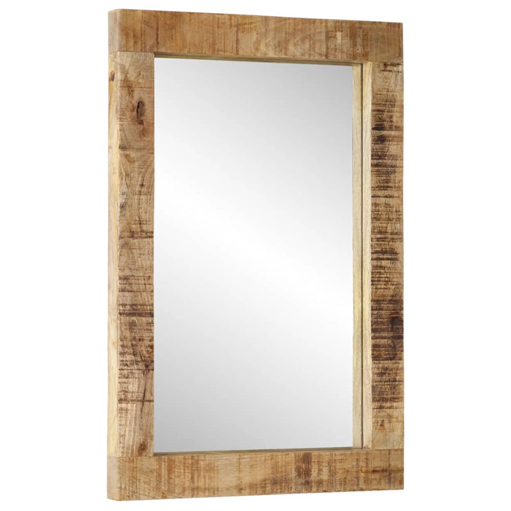 Bathroom Furniture Set Rustic Solid Mango Wood 4 Piece Vanity Cabinet Storage 62