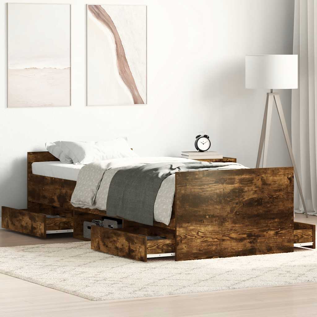 Bed Frame | | Engineered Wood, Solid Pine Wood, Plywood | Single