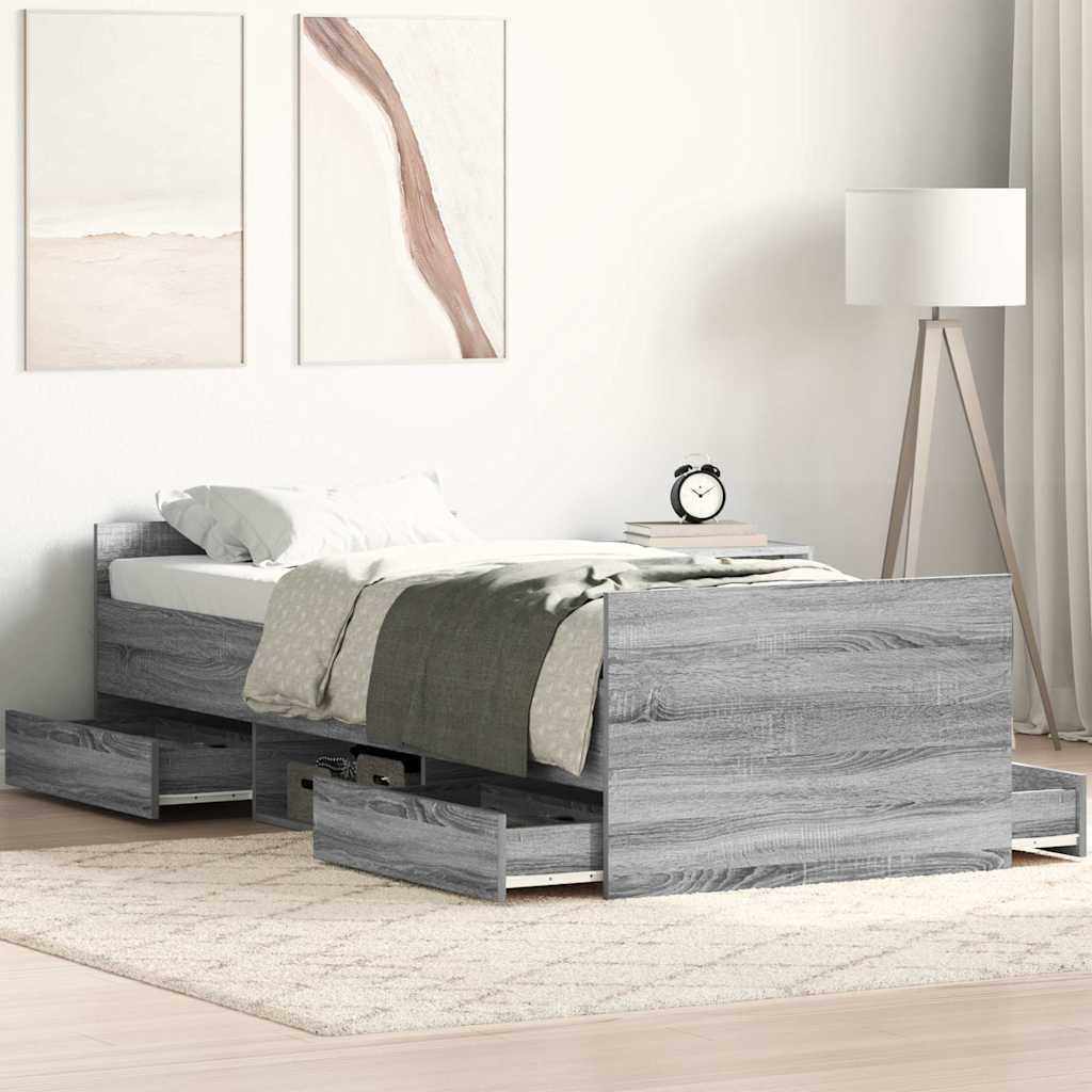 Bed Frame | | Engineered Wood, Solid Pine Wood, Plywood | Single