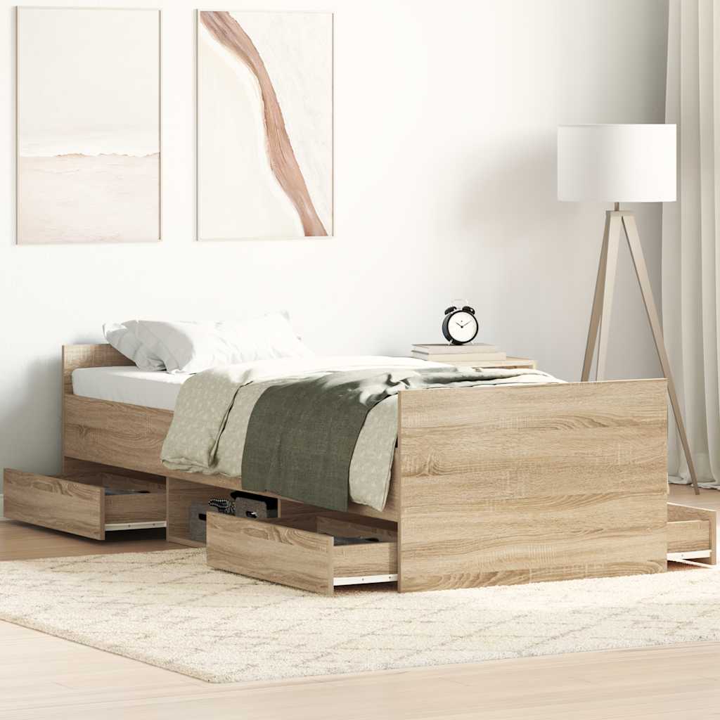 Bed Frame | | Engineered Wood, Solid Pine Wood, Plywood | Single