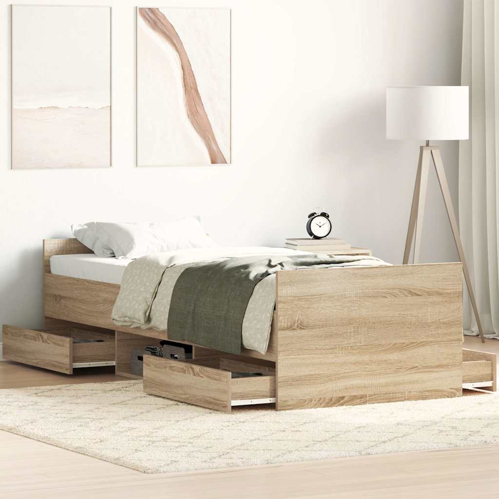 Bed Frame | | Engineered Wood, Solid Pine Wood, Plywood | Single