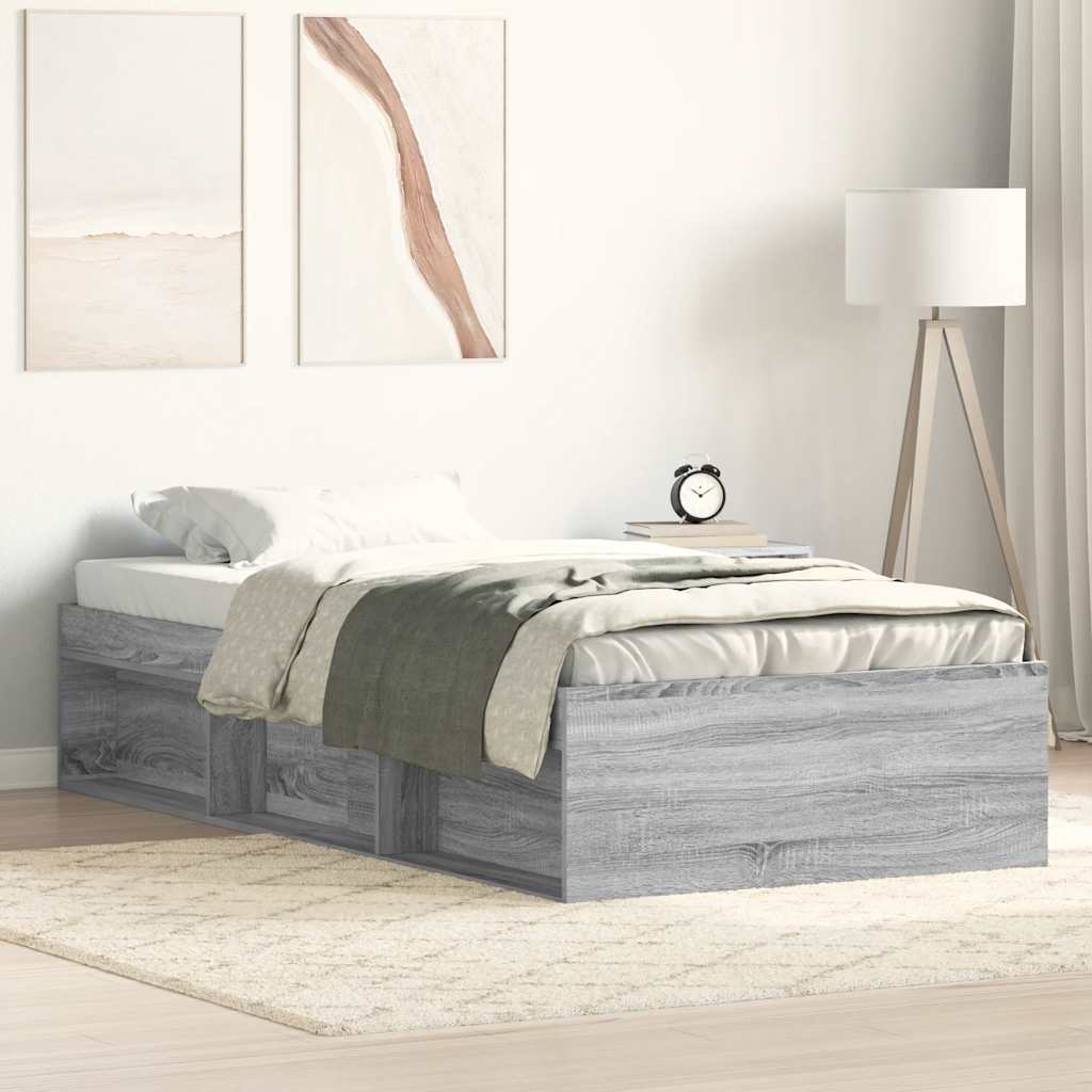 Bed Frame Without Mattress Engineered Wood