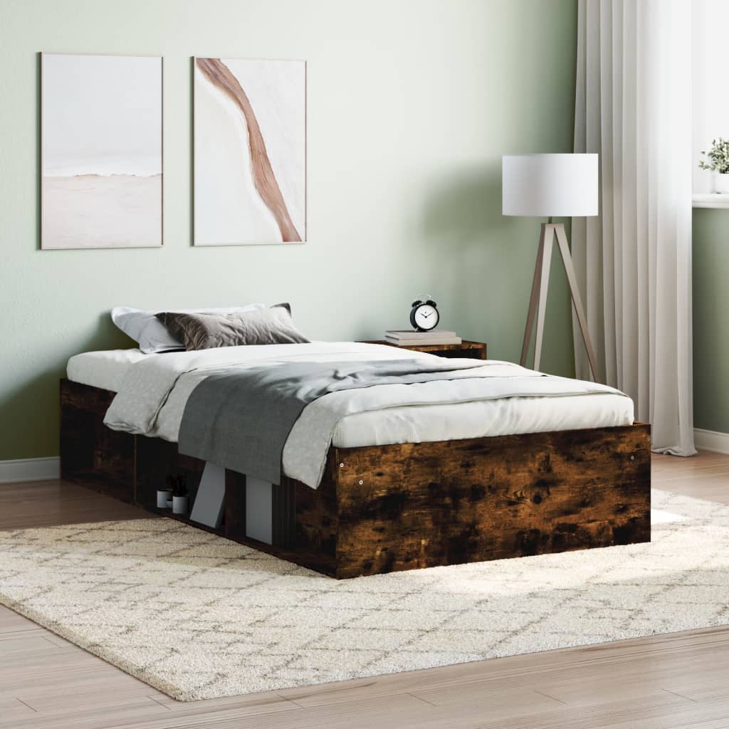 Bed Frame Without Mattress Engineered Wood