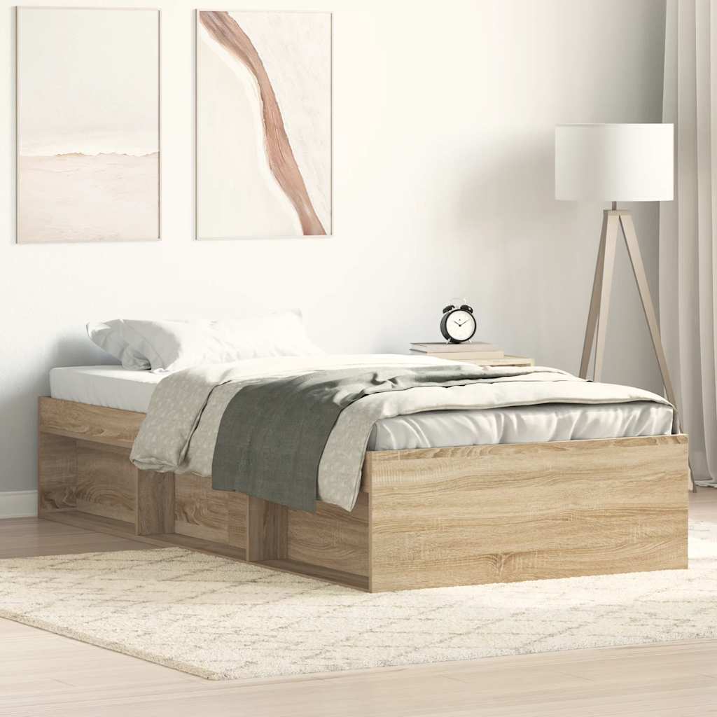 Bed Frame Without Mattress Engineered Wood
