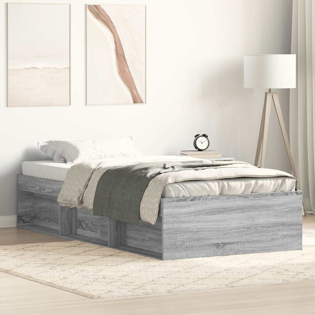 Bed Frame Without Mattress Engineered Wood