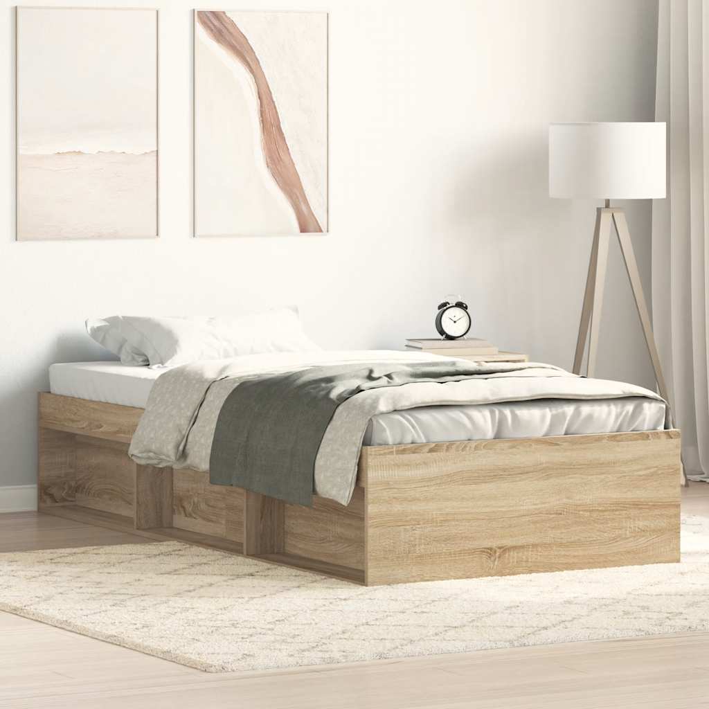 Bed Frame Without Mattress Engineered Wood