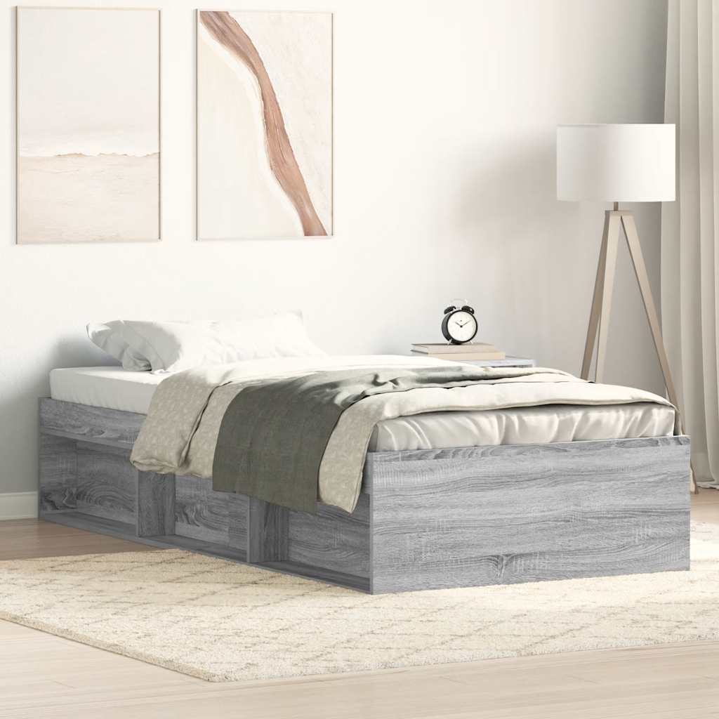 Bed Frame Without Mattress Engineered Wood