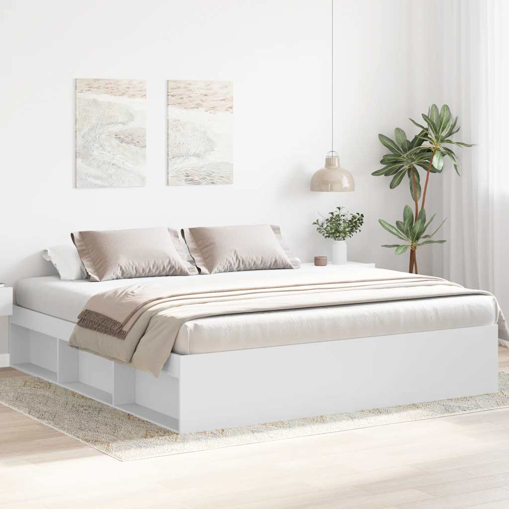 Bed Frame Without Mattress Engineered Wood