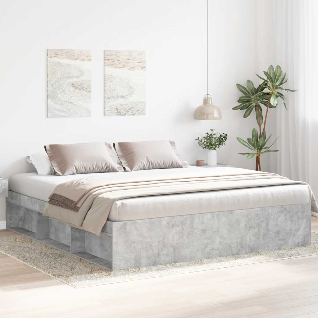 Bed Frame Without Mattress Engineered Wood