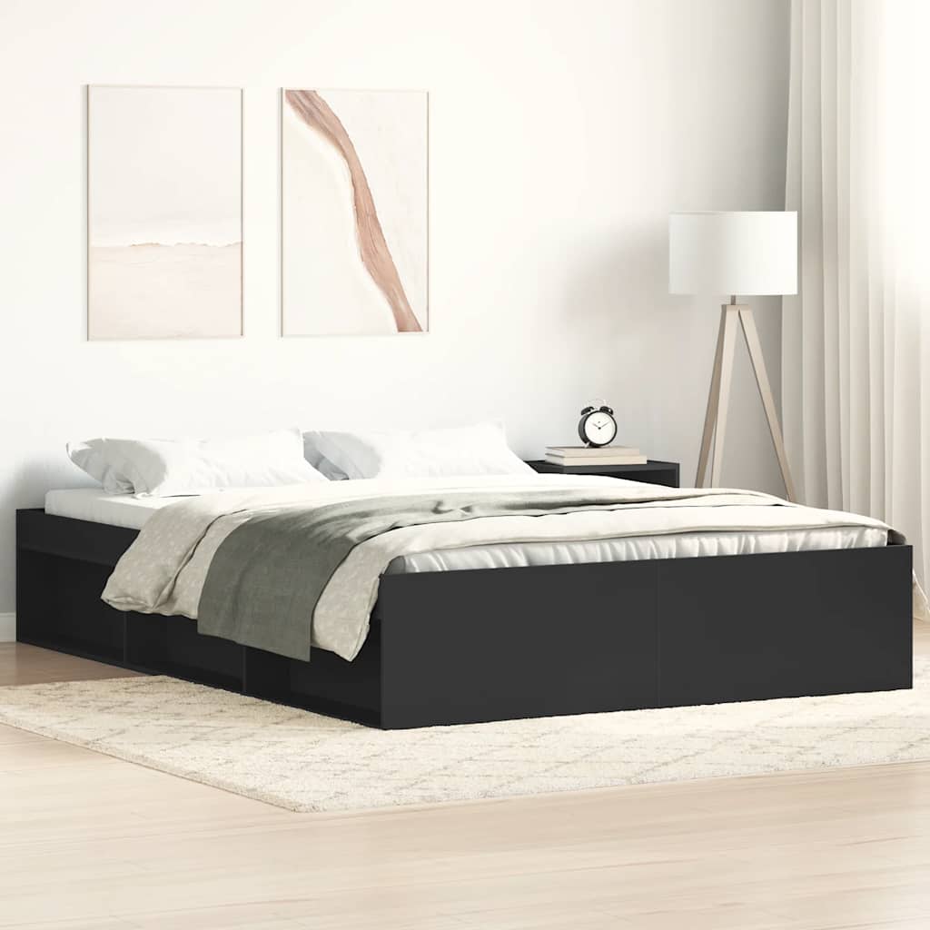 Bed Frame Without Mattress Engineered Wood