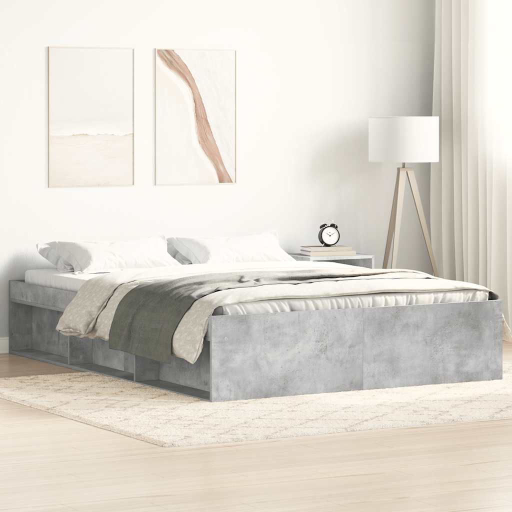 Bed Frame Without Mattress Engineered Wood