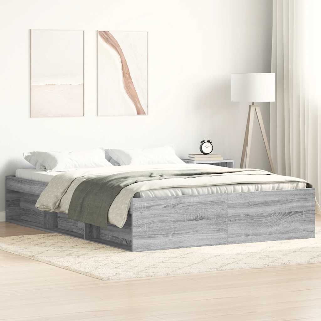 Bed Frame Without Mattress Engineered Wood