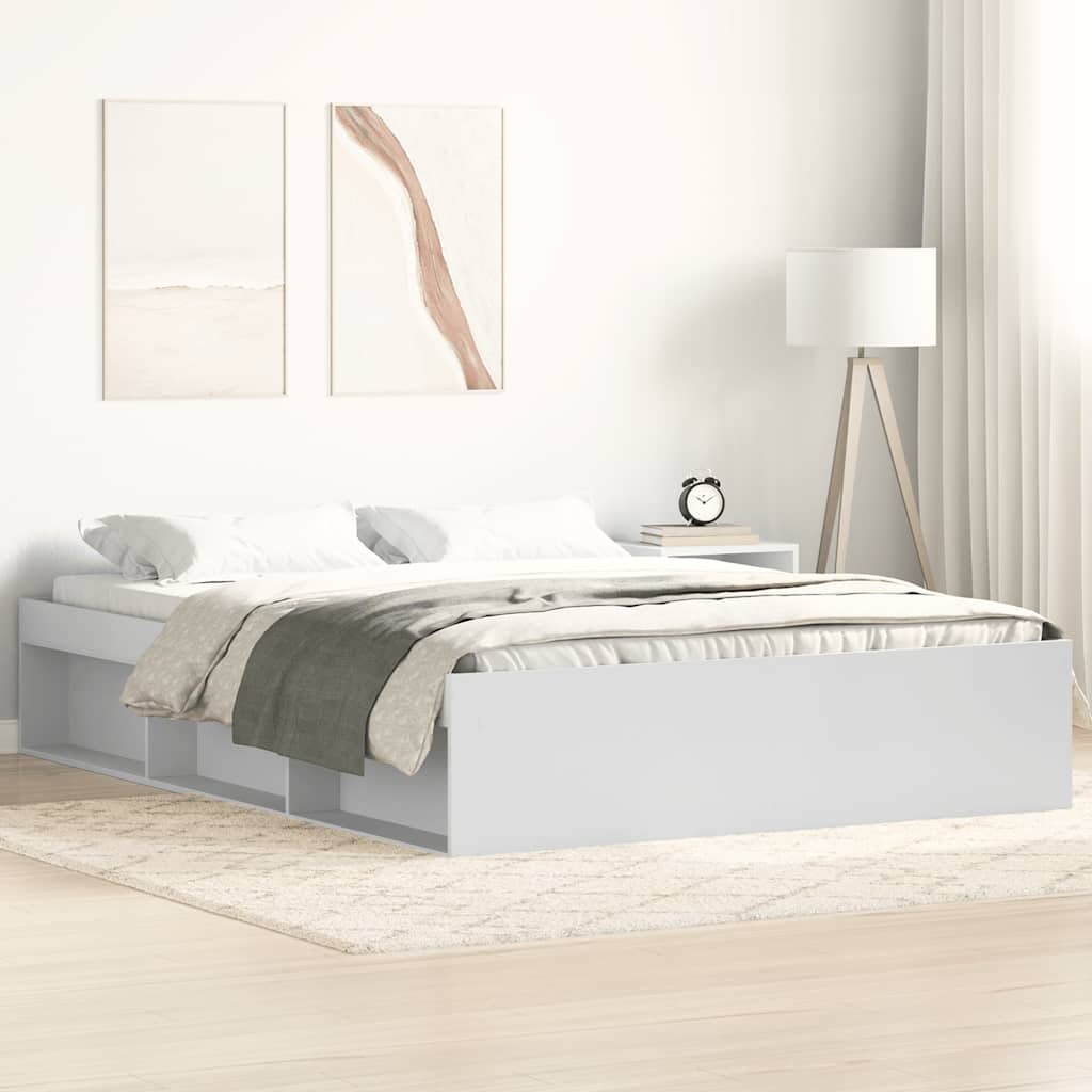 Bed Frame Without Mattress Engineered Wood
