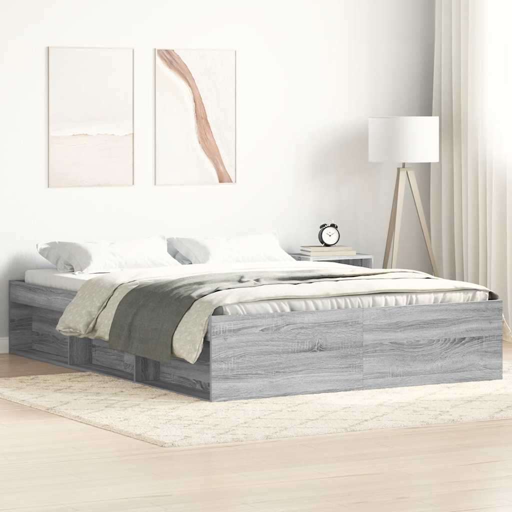Bed Frame Without Mattress Engineered Wood