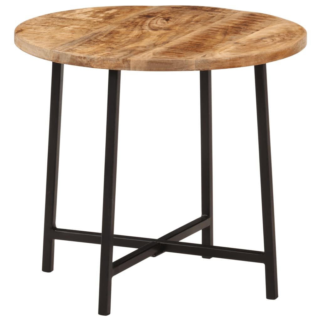 Coffee Table Solid Wood Mango And Iron