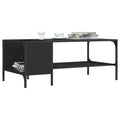 Coffee Table With Rack 100X51X40 Cm Engineered Wood
