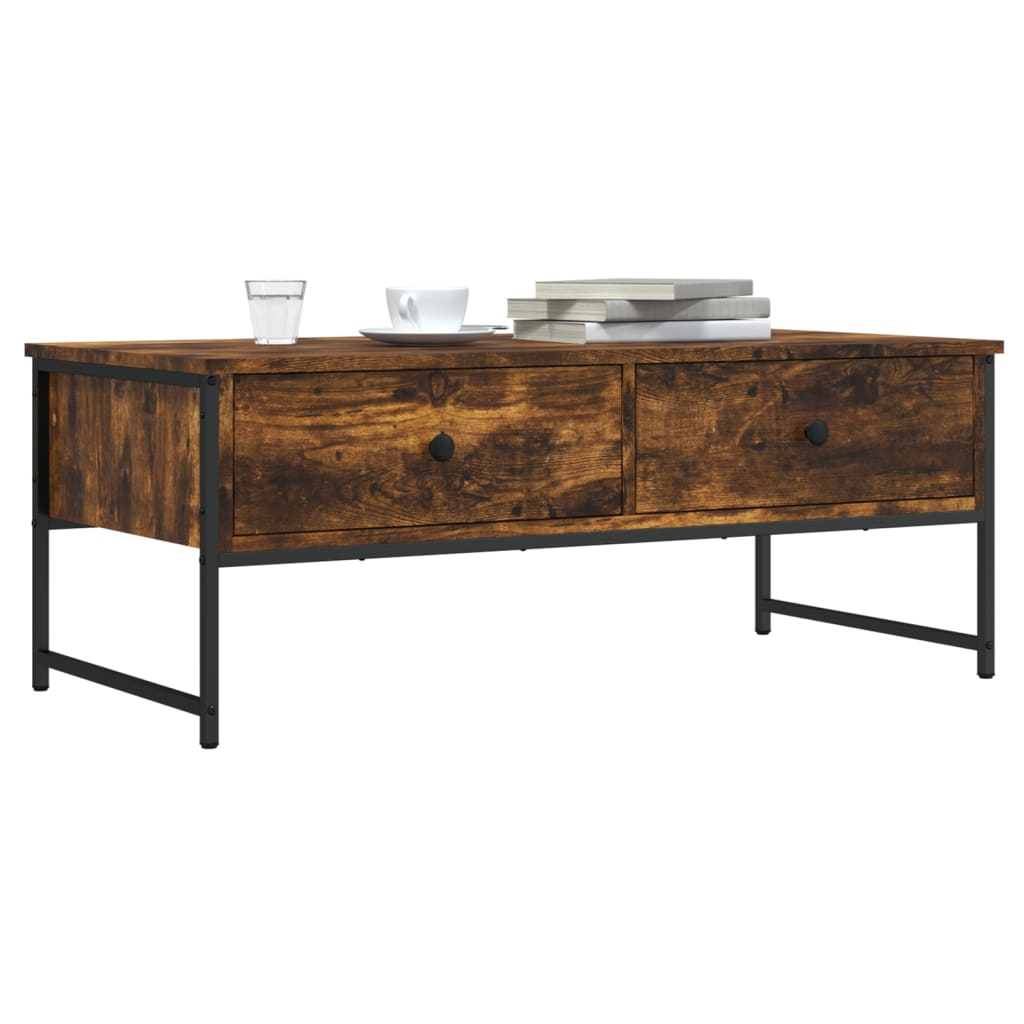 Coffee Table 101X49X39.5 Cm Engineered Wood