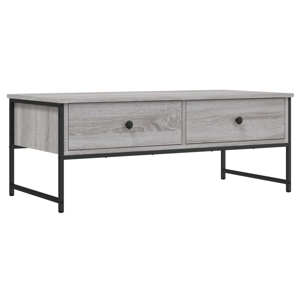 Coffee Table 101X49X39.5 Cm Engineered Wood