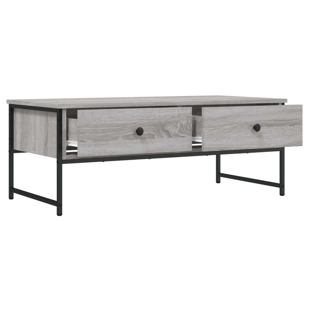 Coffee Table 101X49X39.5 Cm Engineered Wood