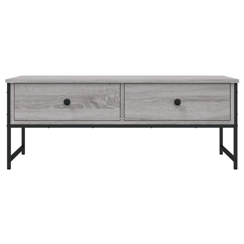 Coffee Table 101X49X39.5 Cm Engineered Wood