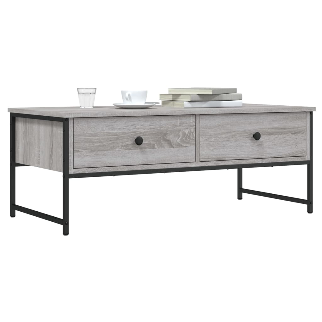 Coffee Table 101X49X39.5 Cm Engineered Wood