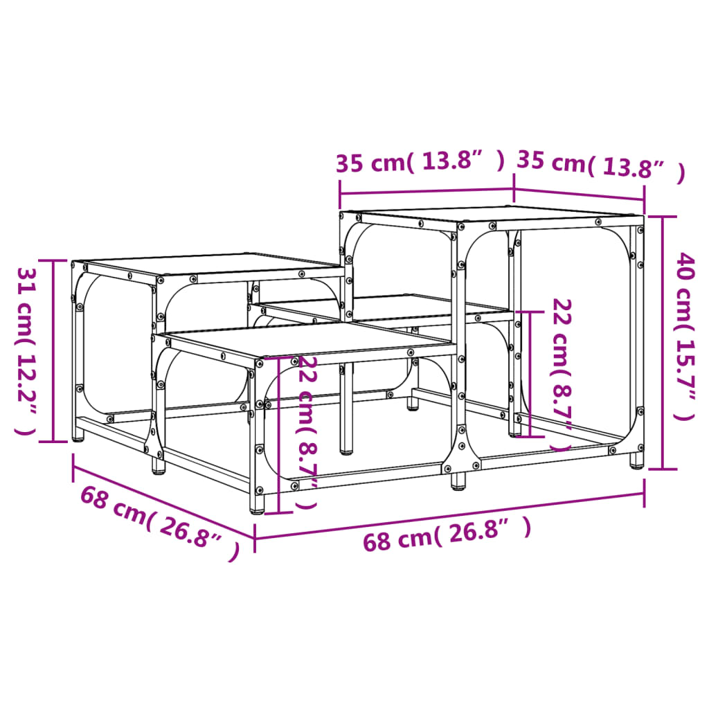 Coffee Table Engineered Wood