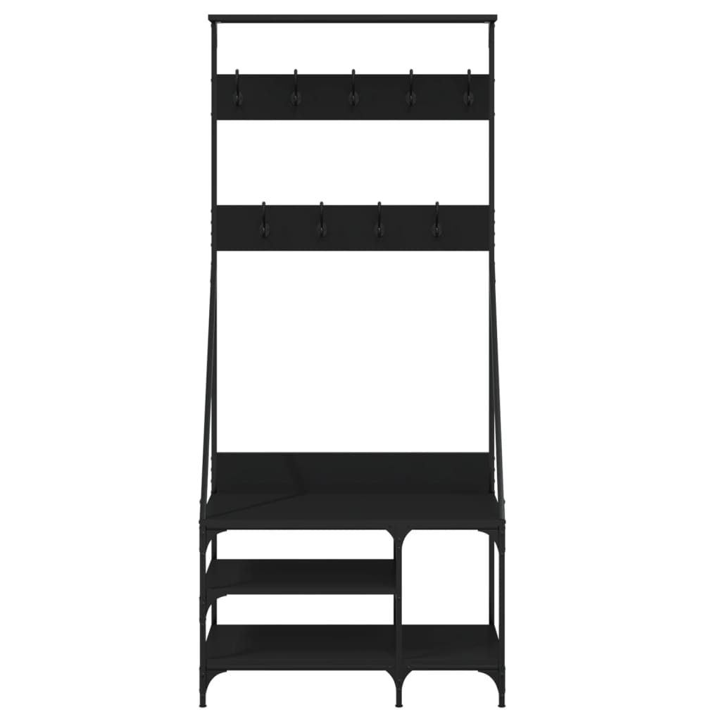 Clothes Rack With Shoe Storage 80X40X184 Cm