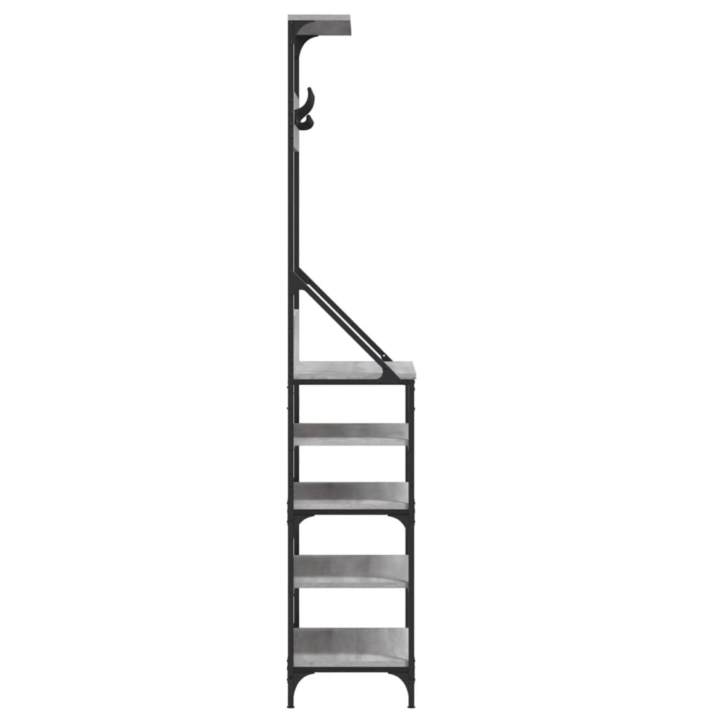 Clothes Rack With Shoe Storage